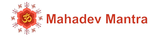 Mahdev Mantra dark logo